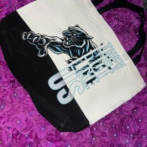 Black and White Tote Bag